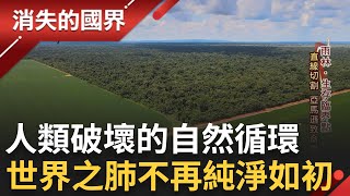 SUB｜ 貪婪與後果! 亞馬遜雨林"逐漸沙漠化" 碳排量臨界死亡交叉...碳比氧還多! 砍伐面積突破歷年 相當"14個台灣"大小 │記者 黃家緯 曾建勳｜【消失的國界】20230506│三立新聞台