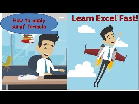 Basic excel training for beginners: part 2 in Hindi - how to use sumif formula