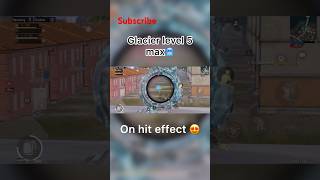 My dream M4 glacier max to level 5 🥶🔥| on hit effect ❄️ | #bgmi #pubg #glaciermax  #viral #shorts
