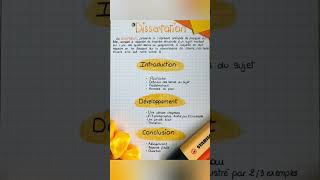 dissertation #fichederevision #share #shortvideo #cours #subscribe #fiches #bac_2025