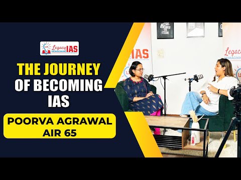 The Journey of Poorva Agrawal Who Secured AIR 65 in UPSC CSE 2024 I Teaser l Legacy IAS