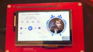 Nuvoton NuMaker-HMI-M467 LVGL porting