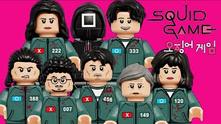LEGO SQUID GAME SEASON 2 MINIFIGURES 오징어 게임 | KDL842 | LEGO UNOFFICIAL #성기훈 #오징어게임 #squidgame