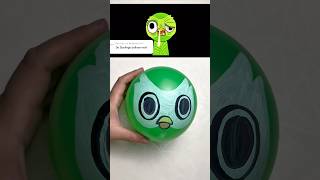 I made Sprunkin OC Duolingo balloon #sprunkioc #balloon #duolingo #diy @swimmi_bro
