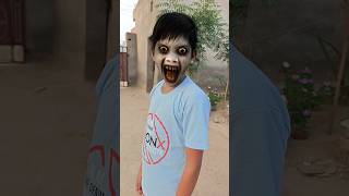 Bhai bhoot ban gaya 😱 #shorts