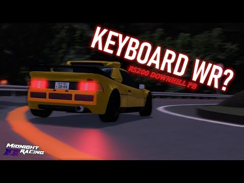 NEW RECORD! RS200 Downhill Otsuki Run | Midnight Racing: Tokyo