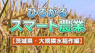 ひろがるスマート農業【茨城県・大規模水稲作編】