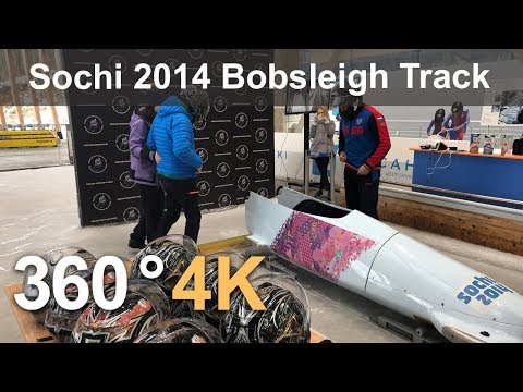 Sochi 2014 Bobsleigh Track