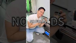 No folds labeling machine #labelingmachine #labelingmachinemanufacturer #chinesefactory
