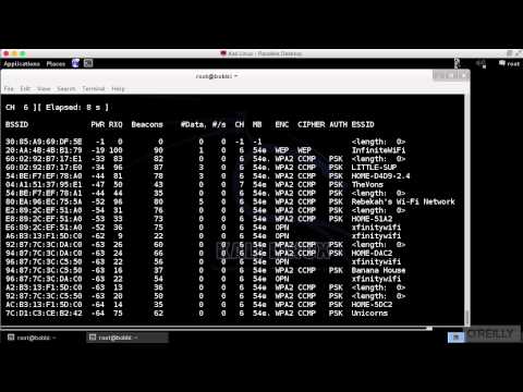 Wireless Hacking 59 Airodump