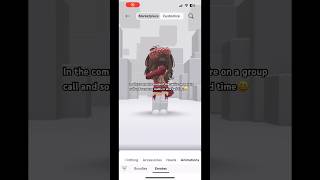 What would u say/do? Write it in the comments I wanna laugh//#groupcall #bruh #roblox #shorts