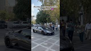 Mumbai’s Only Lamborghini Huracan STO 🩶😈 #lamborghini #huracan #sto #trending #shorts #supercar