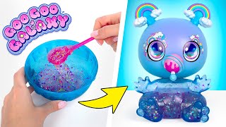 Goo Goo Galaxy娃娃 | 史萊姆DIY和亮片套組——製作，餵食，填充以及補充