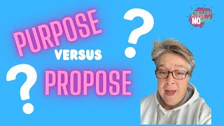 Purpose vs. Propose | English Language Tips 📚✨ #EnglishGrammar #LanguageLearning #Vocabulary