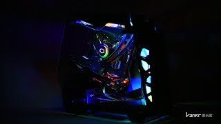 「玩客DIY」小型光污染游戏主机：一体式水冷散热/兼顾美观和性能