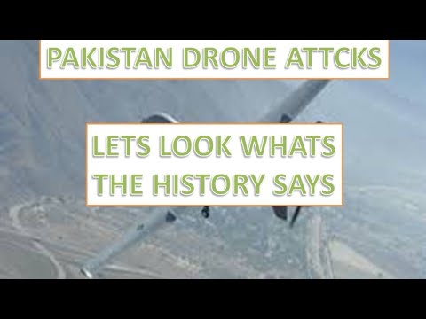 Drone Attacks in Pakistan ||  ONE OF INTERESTING PROJECTS