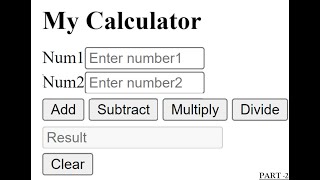Simple Interactive Calculator Part 2