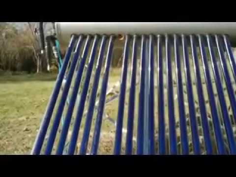 Solar Water Heater Evacuated Tube, Pressurized  UPDATE