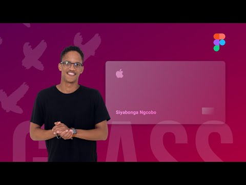 Glassmorphism - Frosty Look in Figma | 2021 UI Design Trend