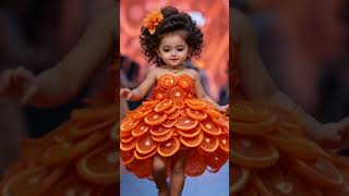 Adorable Kids Fashion Show: Stunning Fruit-Inspired Dresses on the Runway!