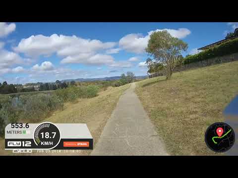 Riding in Dunlop, ACT, Australia with Cycliq Fly12 camera