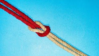 How to Connect 2 Ropes Together / How to Tie a Rope KNOT