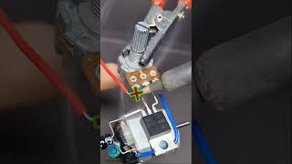 How to Make a Simple Motor Speed ​​Control Circuit #zaferyildiz #diy #experiment #electronic #shorts