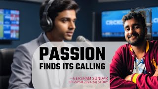 From Passion to Profession: Gersham Sundar's Inspiring Story at IISM
