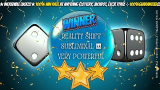 ★INCREDIBLE LUCK!!!★WIN AT ANYTHING (LOTTERY, JACKPOT, MEGAMILLIONS, ETC)[ 777hz ⊹ SUBLIMINAL!⊹]･*⋆
