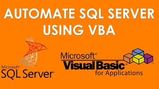 VBA and SQL Server - VBA Programming with SQL Server Database. Intro. Part-1
