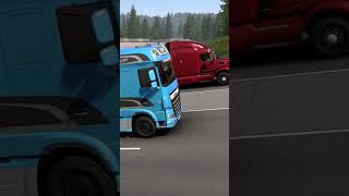 ETS2 vs ATS - Uphill Race #ets2mods  #trucks  #ets2mods  #truckgame  #truckrace #ets2 #fyp