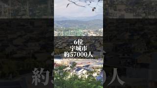 【リクエスト】熊本県の人口が多い市町村ランキング！！ #バズれ #ランキング #おすすめ #熊本