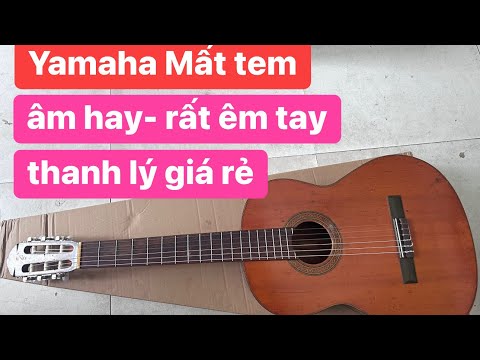 Đàn guitar Yamaha mất tem thanh lý. Giá: 1 triệu. guitar nhật 0936057750