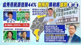 【每日必看】盧秀燕民調狂勝44% 羅智強:勝利將從這裡南北擴散｜蔡其昌民調剩18％！支持度"崩盤"因一句話?! |選舉戰略高地 @中天新聞CtiNews   20221018