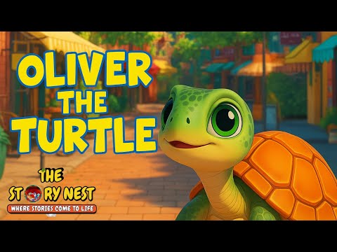 OLIVER THE TURTLE |  A Story About Being Different and Brave | Kids Moral Story