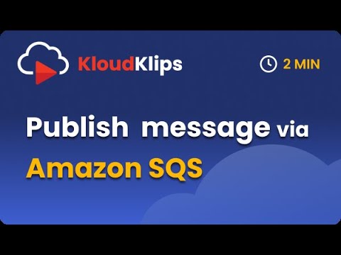 Publish and poll Amazon SQS  messages [Amazon Web Services] [Cloud computing]