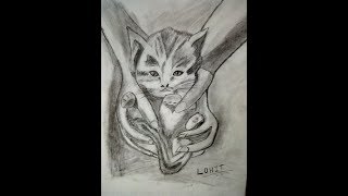 Drawing Cat | time lapse | Cute Cat