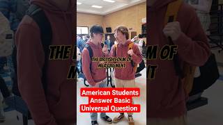 American Students Don't Know What A Kilometer Is #americans #highschoolstudents