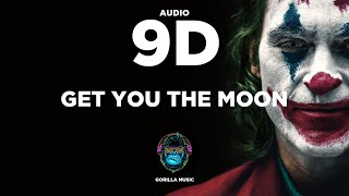 🎧 Kina: Get You The Moon - ft. Snøw (Joker Soundtrack) 9D AUDIO 🎧