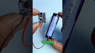 Use TP4056 charging module #yt