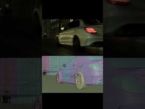 Car Animation in Blender Breakdown(Cycles)  #blenderrender3d #blendertutorial #automobile #cinematic