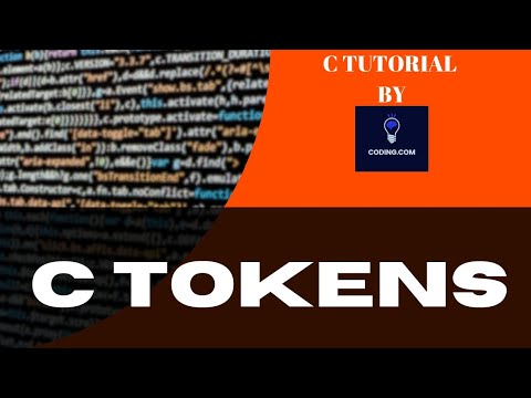 C Tokens | Tokens in C language