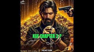 KGF Chapter 3 Release Date ?😱 |#shorts #shortsvideo #shortsviral #kgf3 #yash