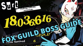 GLOBAL FOX GUILD BOSS GUIDE DOABLE WITH A0!!!