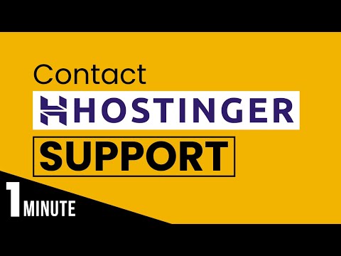 How To Contact Hostinger Support | How To Contact Hostinger Customer Care | Hostinger Chat Support