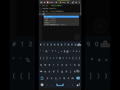 Convert String into Array | Javascript Pro | @codeDynasty-O95