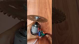  775 dc motor angle grinder chuck #shorts #diy #775dcmoter #electronic #creative