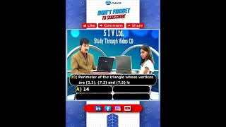 Co ordinate Geometry || IIT&JEE Questions NO 20 || VIII Class