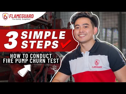 How to conduct a fire pump churn test
