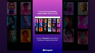 Stacking Gallery Effect Elementor Widget